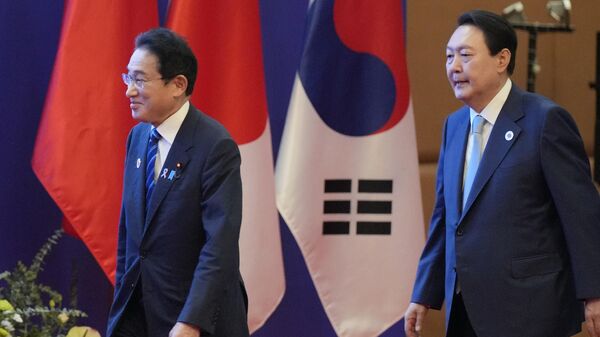 岸田文雄首相と韓国の尹錫悦（ユン・ソクヨル）大統領 - Sputnik 日本