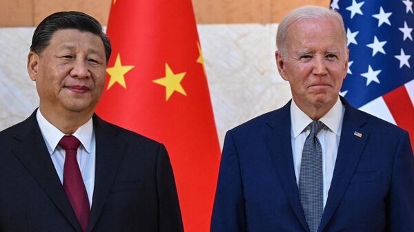 中国の習近平国家主席と米国のジョー・バイデン大統領 - Sputnik 日本