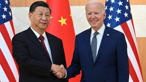 中国の習近平国家主席と米国のジョー・バイデン大統領 - Sputnik 日本