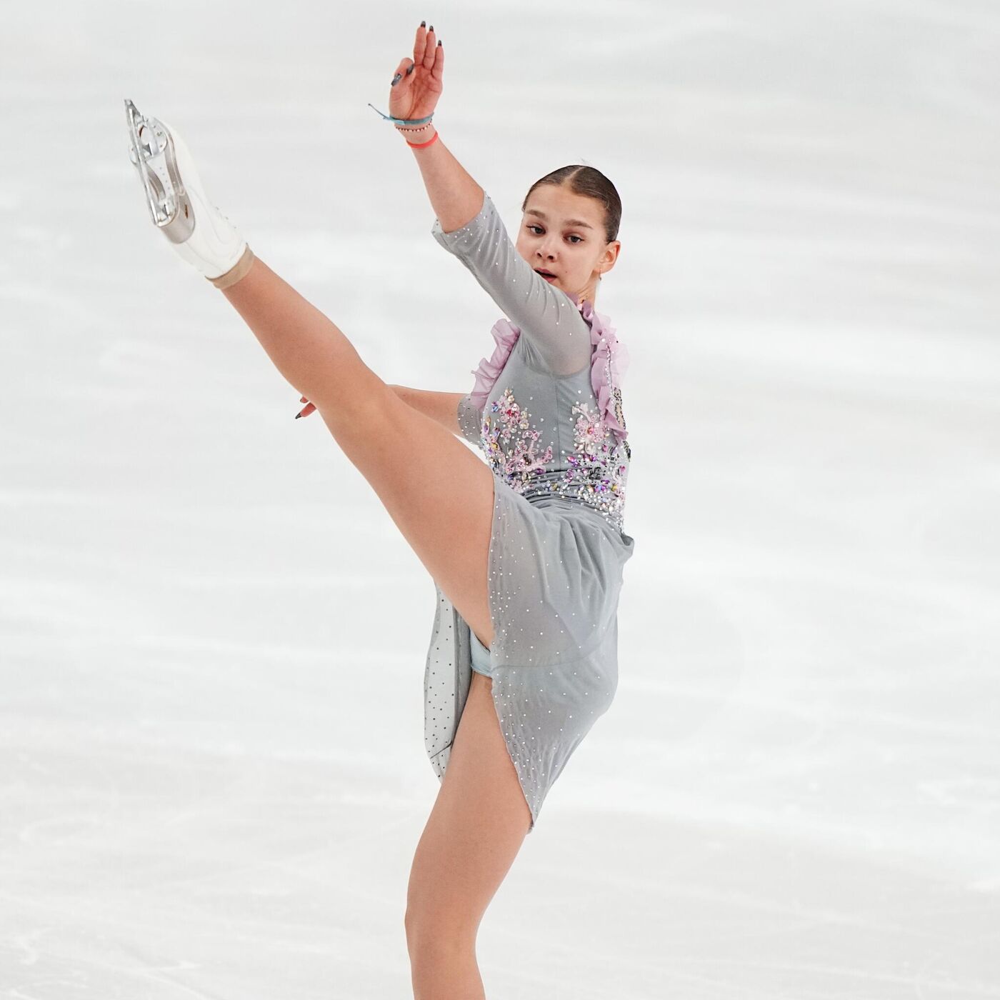 フィギュアスケーター ブロンズ像 KELSEY 76