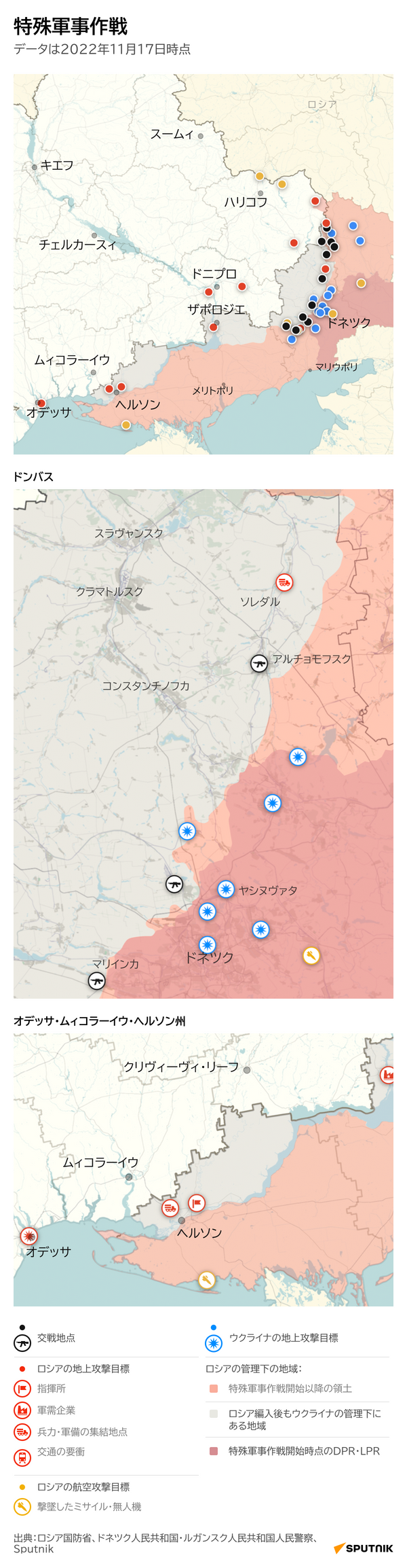 ウクライナにおけるロシア特殊軍事作戦の経過と成果 - Sputnik 日本