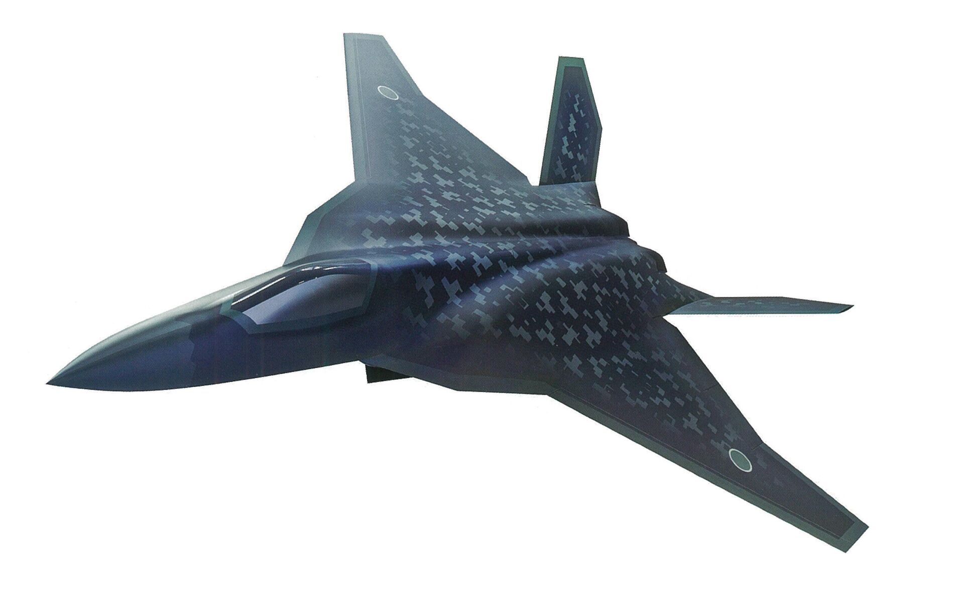 Дизайн японского истребителя Mitsubishi F-X - Sputnik 日本, 1920, 06.04.2026