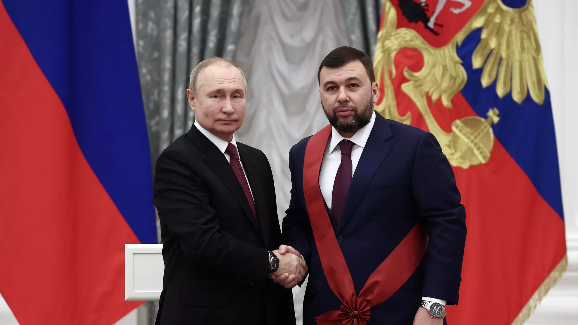 プーチン大統領、ドネツク人民共和国のプシーリン氏
