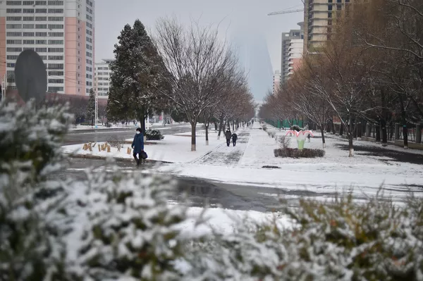 雪化粧したピョンヤンのポトンガン地区 雪化粧したピョンヤンのポトンガン地区 - Sputnik 日本