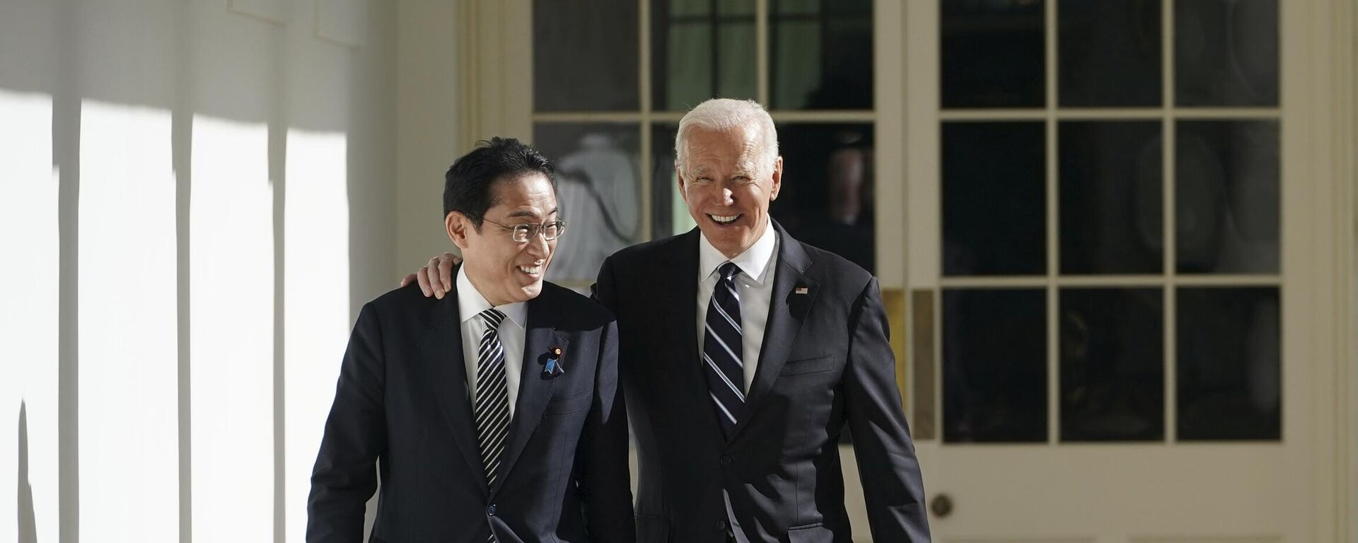 バイデン米国大統領と日本の岸田文雄首相、ホワイトハウスにて - Sputnik 日本, 1920, 16.01.2023