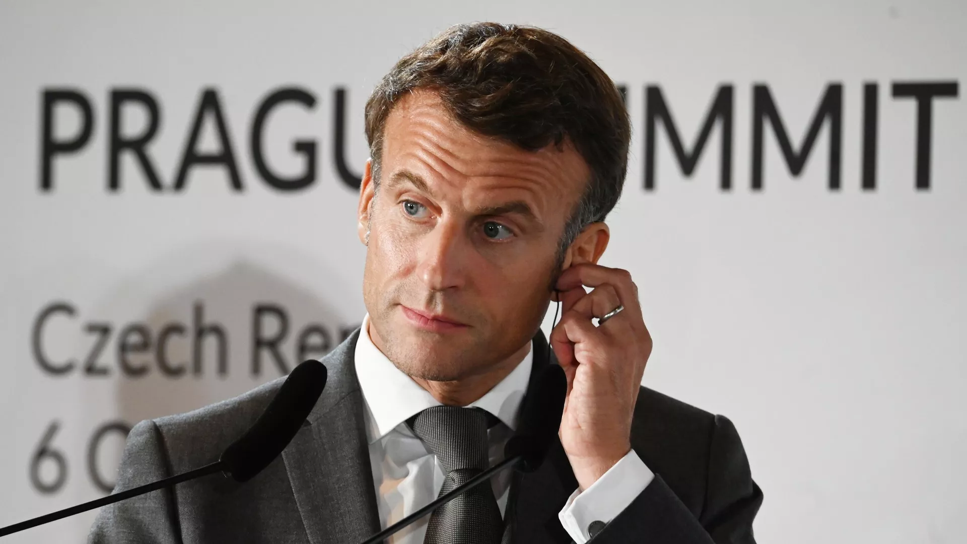 フランスのマクロン大統領