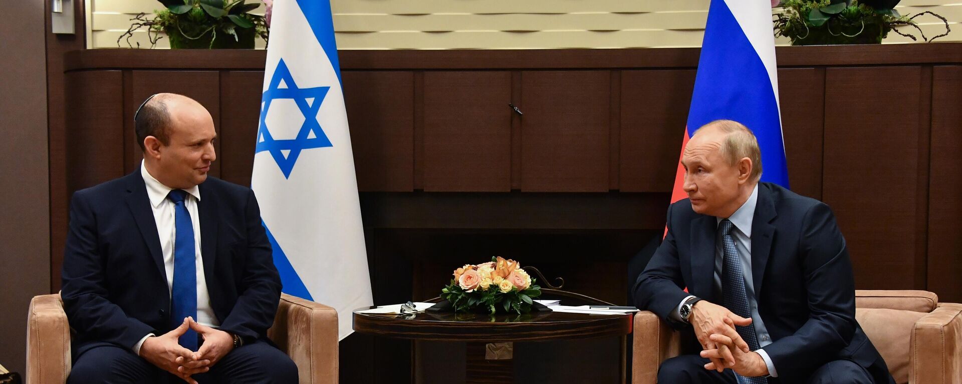 イスラエルのナフタリ・ベネット前首相とロシアのプーチン大統領 - Sputnik 日本, 1920, 07.02.2023