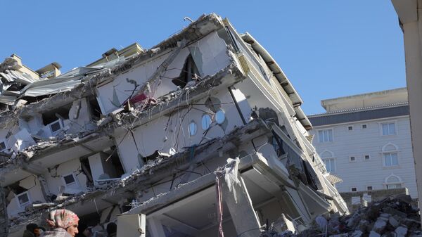 2月6日、トルコ南東部で発生した地震の被害 - Sputnik 日本