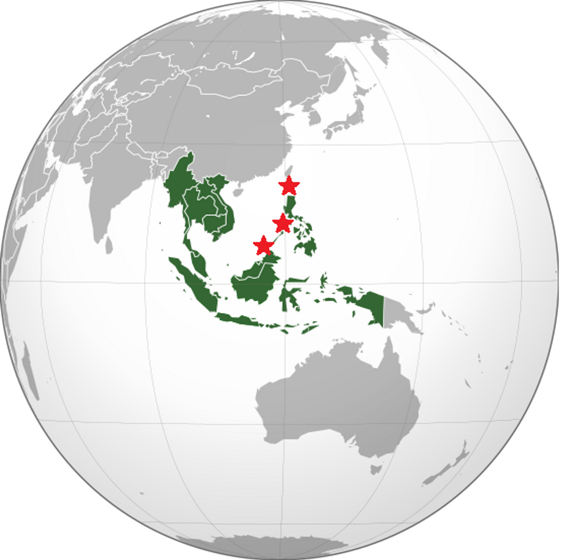 Map of Southeast Asia (green) showing strategic maritime choke points which could cut off China's access to the world's oceans via the Philippines in the event of a US-China conflict. - Sputnik 日本, 1920, 17.02.2023