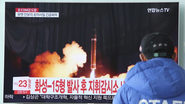 北朝鮮、ICBM「火星15」発射の報道 - Sputnik 日本