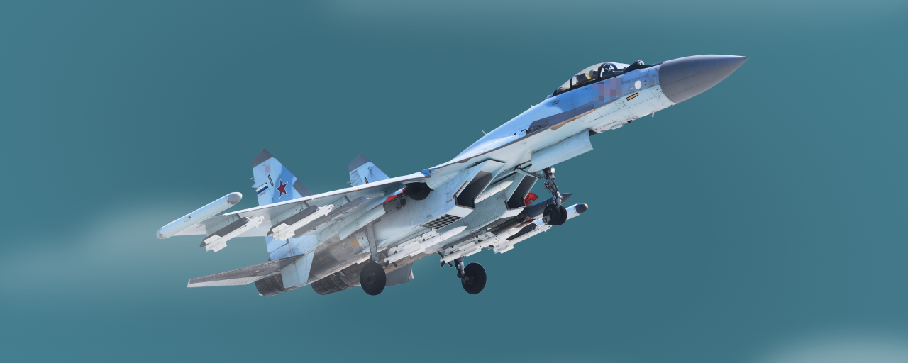 「主要な脅威」 ウクライナ軍、ロシアの戦闘機Su-35の優位性を 