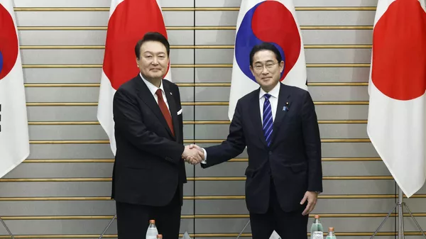 日韓首脳会談 - Sputnik 日本