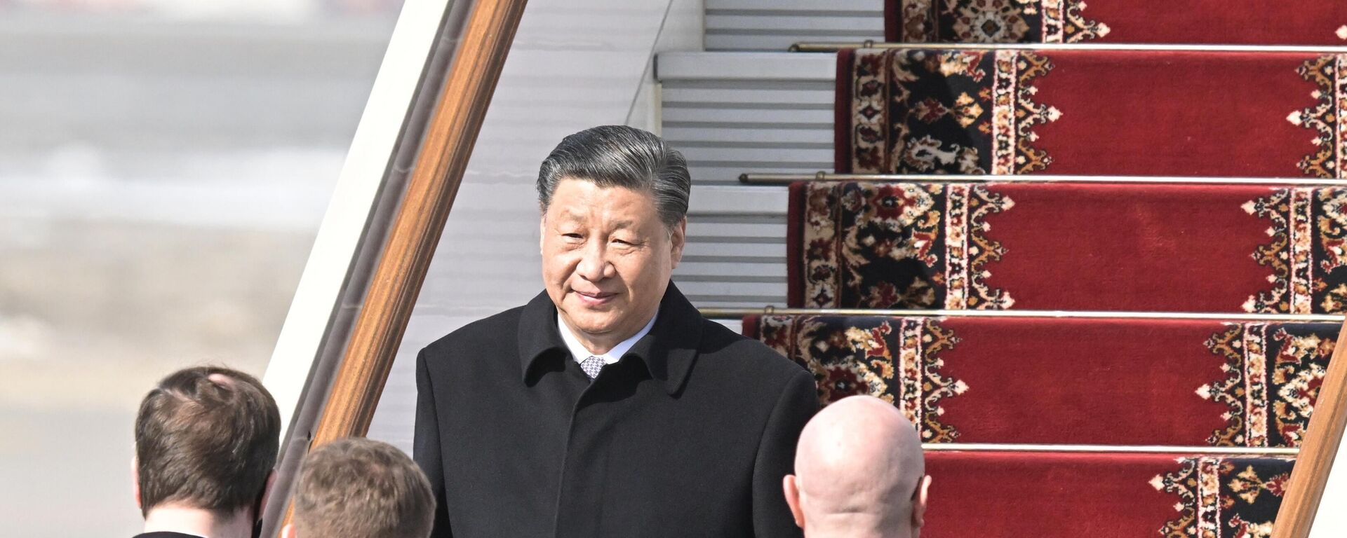 公式訪問のためモスクワに到着した中国の習近平国家主席。空港における歓迎式典 - Sputnik 日本, 1920, 20.03.2023