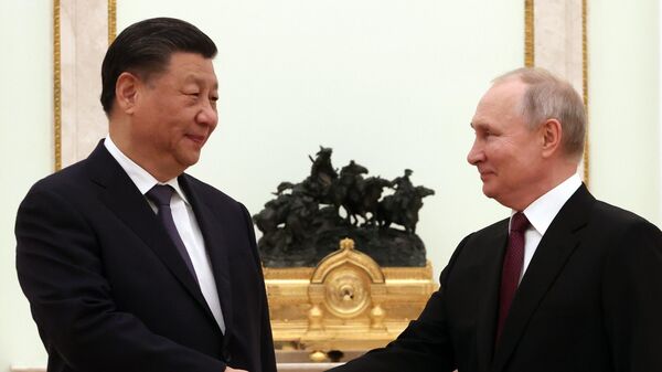 中国の習近平国家主席とロシアのプーチン大統 - Sputnik 日本