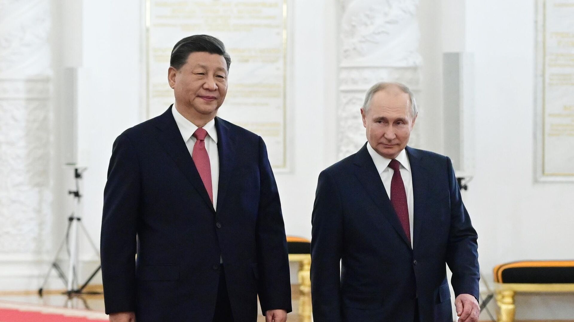 ロシアのプーチン大統領と中国の習近平国家主席 - Sputnik 日本, 1920, 30.05.2023