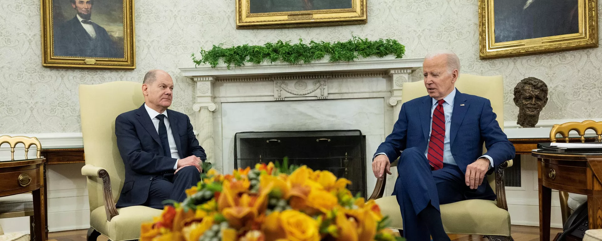 ドイツのオラフ・ショルツ首相と米国のジョー・バイデン大統領 - Sputnik 日本, 1920, 22.03.2023