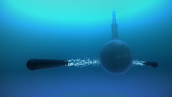 潜水艦から発射される魚雷 - Sputnik 日本