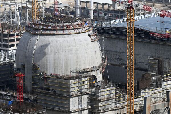 建設中のアックユ原子力発電所1号機（トルコ・ギュルナル、26日） - Sputnik 日本