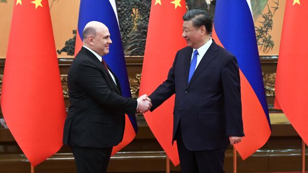 ミシュスチン露首相、中国の習主席と会談 - Sputnik 日本