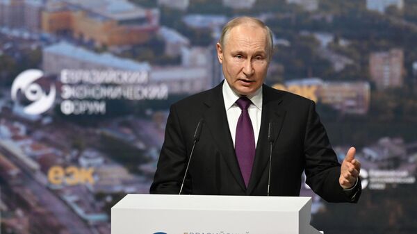 ロシアの経済崩壊を狙った「地滑り」のシナリオは明らかに実現しない＝プーチン大統領 - Sputnik 日本