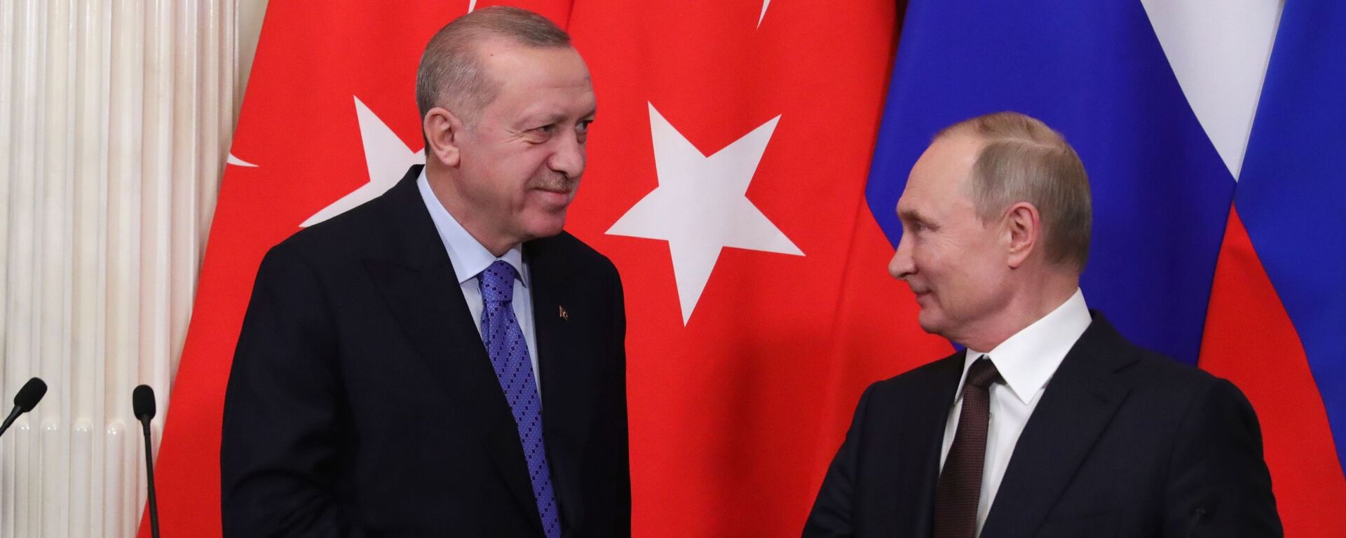 トルコのエルドアン大統領とロシアのプーチン大統領 - Sputnik 日本, 1920, 04.09.2023