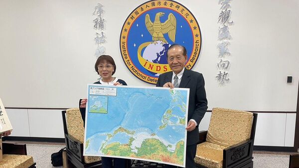 台湾国防安全研究院を訪れた「日本戦略研究フォーラム」の長野禮子事務局長ら - Sputnik 日本