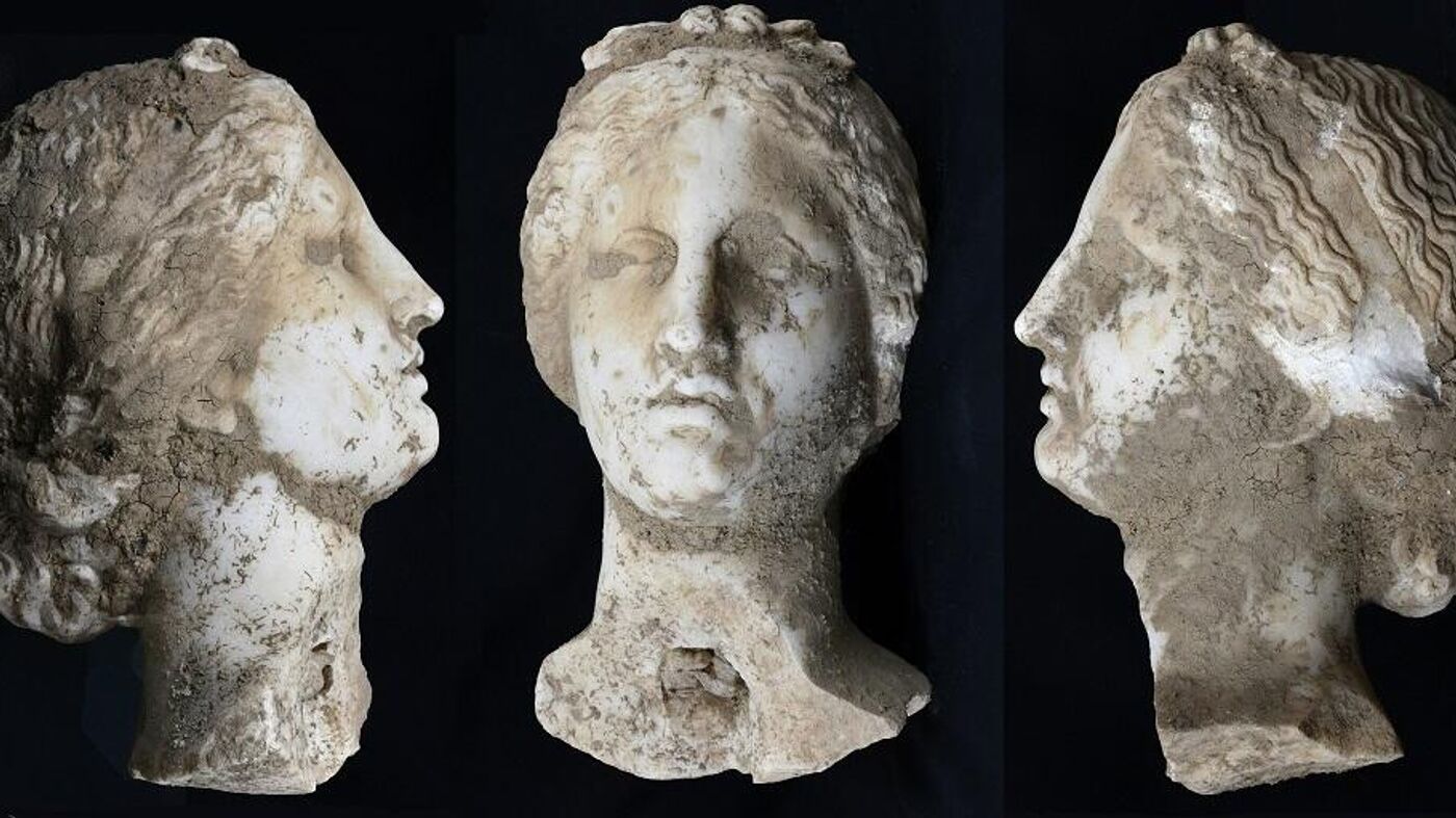 古代ローマ 黒い大理石の彫刻 女性像 ヨーロッパ | www.jalifinance.com