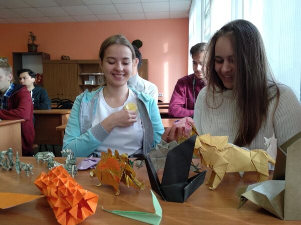 Мастер-класс по оригами - Sputnik 日本