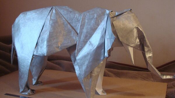 折り紙で作った「象」 - Sputnik 日本