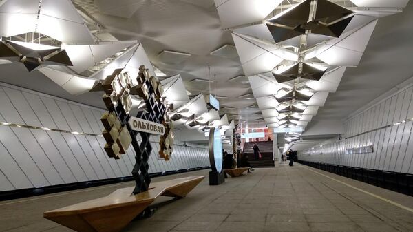 モスクワ地下鉄の新しい駅「オリホヴァヤ」 - Sputnik 日本