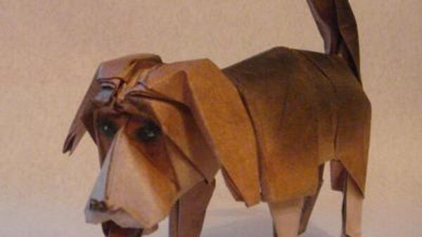 折り紙で作った「犬」 - Sputnik 日本