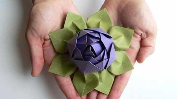 折り紙で作った「花」 - Sputnik 日本