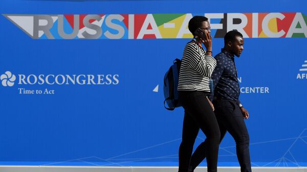 前回2019年の「ロシア・アフリカ」サミットの様子 - Sputnik 日本