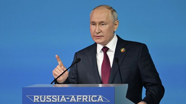 II Cаммит и форум Россия - Африка. Пленарное заседание - Sputnik 日本