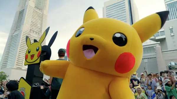 ポケモンゲットだぜ！　横浜でピカチュウが大行進 - Sputnik 日本