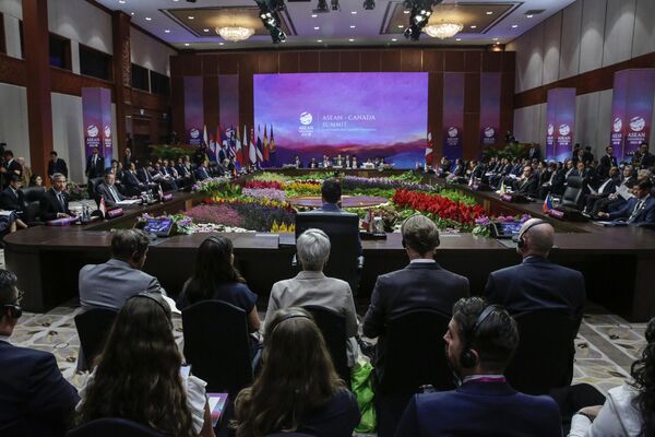 第43回ASEANサミットに出席する首脳陣と代表団（インドネシア・ジャカルタ、6日） - Sputnik 日本