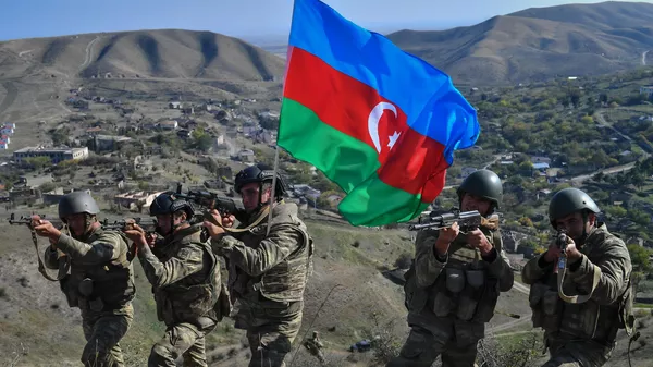 アゼルバイジャン軍の兵士 - Sputnik 日本