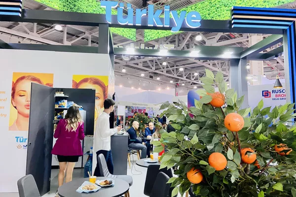 トルコのブース。トルコは身近なリゾートとしてロシア人に人気 トルコのブース。トルコは身近なリゾートとしてロシア人に人気 - Sputnik 日本