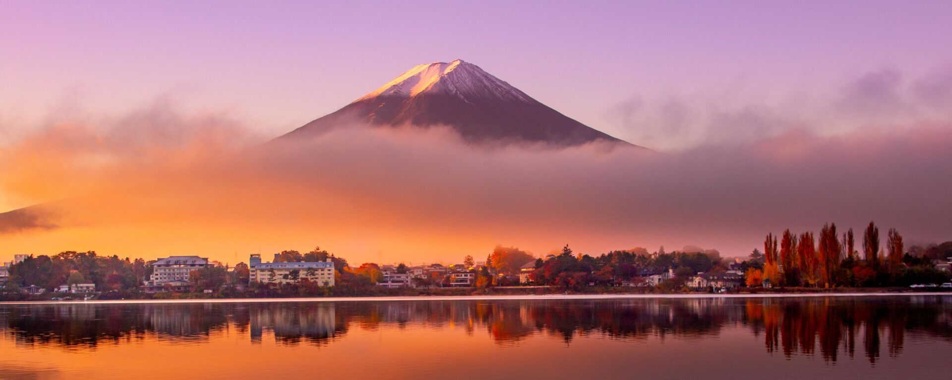 夜明けの富士山　精進湖 - Sputnik 日本, 1920, 27.09.2023
