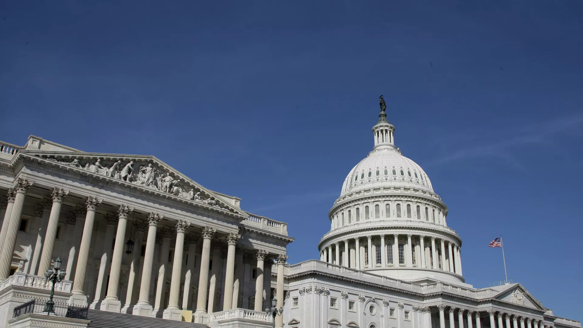 Здание конгресса США в Вашингтоне 