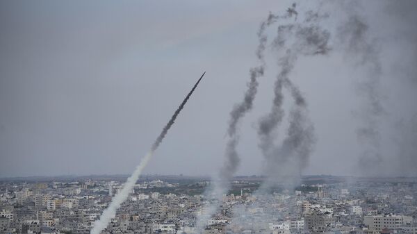 10月7日、イスラエルはガザ地区から前例のない大規模なロケット弾攻撃を受けた - Sputnik 日本