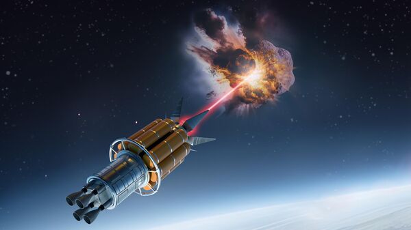 強力なレーザー光線で小惑星表面の破壊 - Sputnik 日本