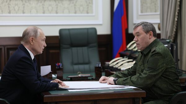 Президент РФ В. Путин посетил в Ростове-на-Дону штаб группировки войск, участвующих в спецоперации - Sputnik 日本