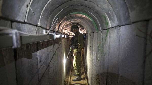 2014年、イスラエル軍が発見したハマスの地下トンネル - Sputnik 日本