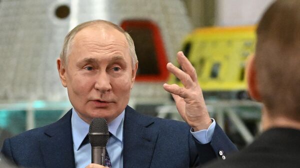 若手技術者らと対談するプーチン大統領 - Sputnik 日本