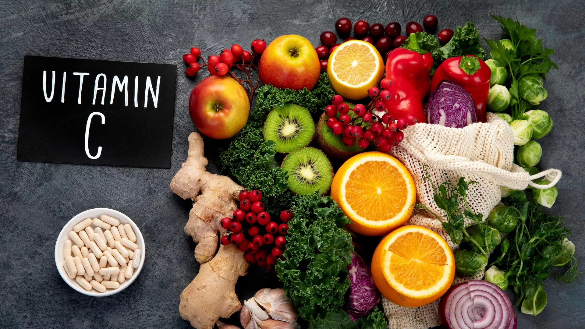 Продукты с содержанием витамина С 