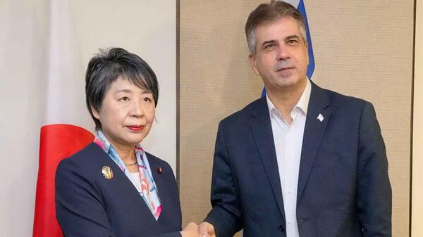 上川外相とイスラエルのコーエン外相 - Sputnik 日本