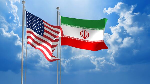 米国とイランの国旗 - Sputnik 日本