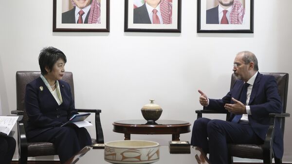 上川陽子外務大臣はヨルダンを訪問した - Sputnik 日本