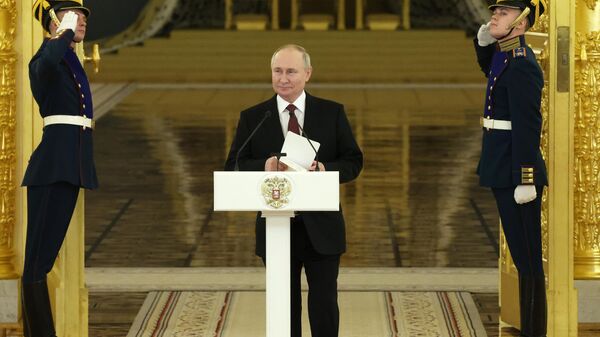 プーチン大統領、着任大使の信任状を受理 - Sputnik 日本